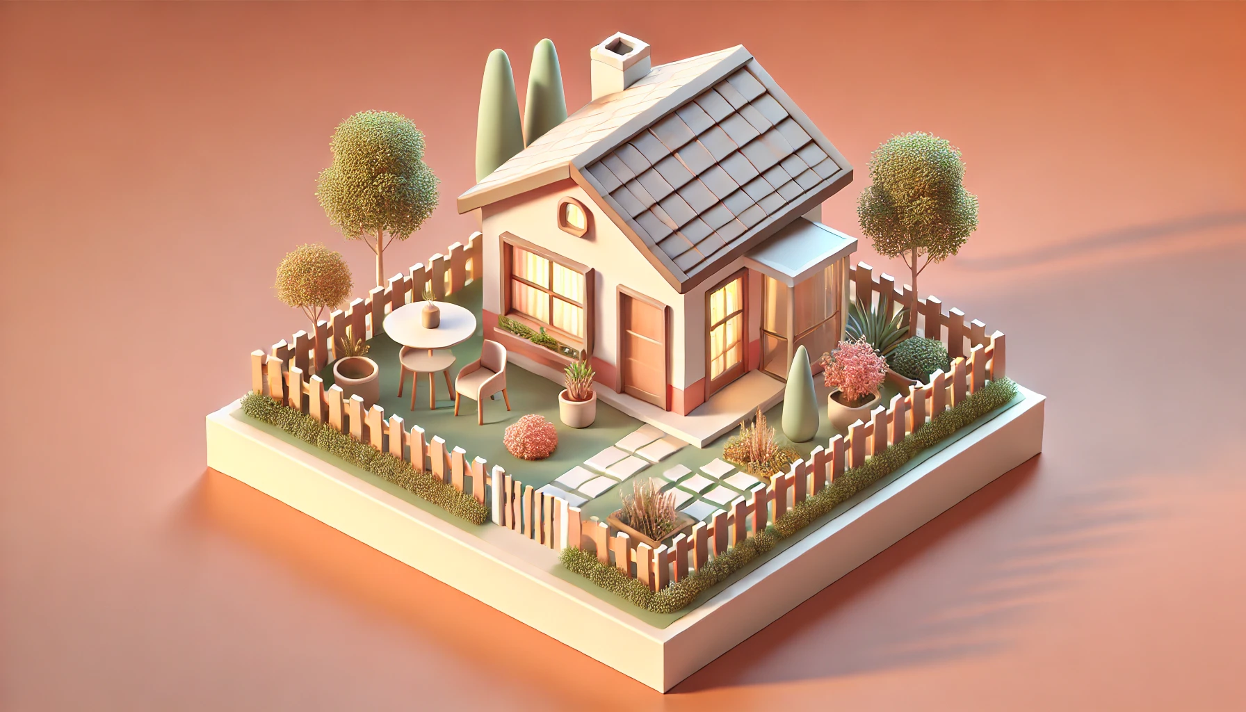 3D House Illustration
